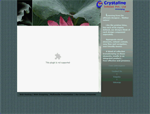 Tablet Screenshot of ecrystaline.com